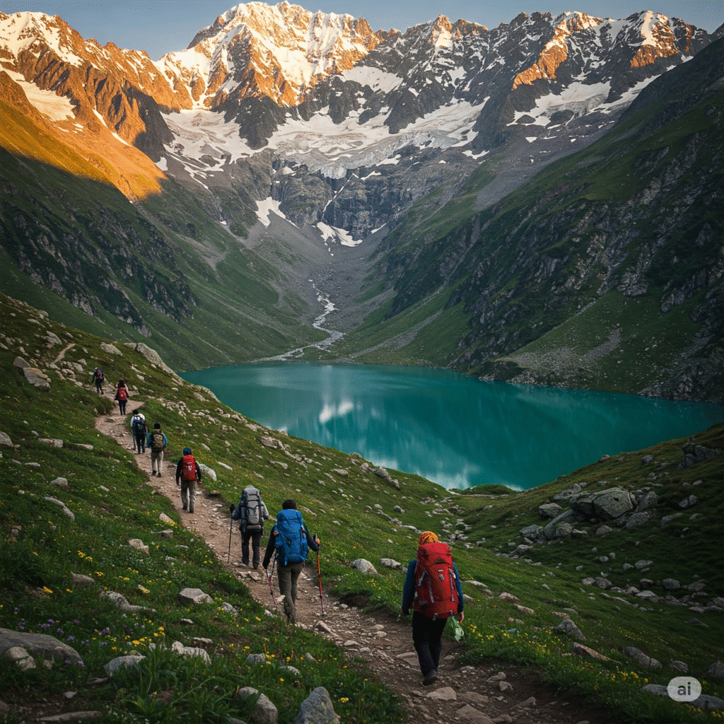 trekking in kashmir